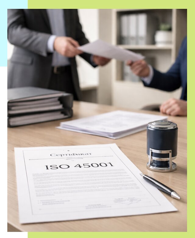 Сертификат ISO 45001 в Чистополе под ключ от 46076 р. | Сертэкс